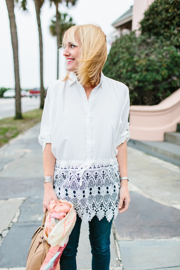 What I'm Wearing: Scalloped Lace - Look Linger Love Look Linger Love