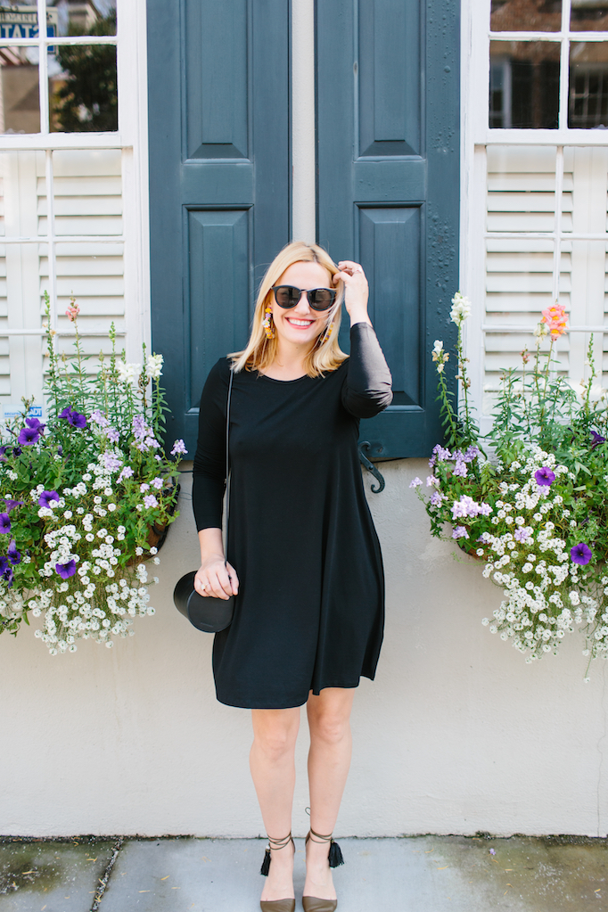 What I'm Wearing: Little Black Swing Dress - Look Linger Love Look ...