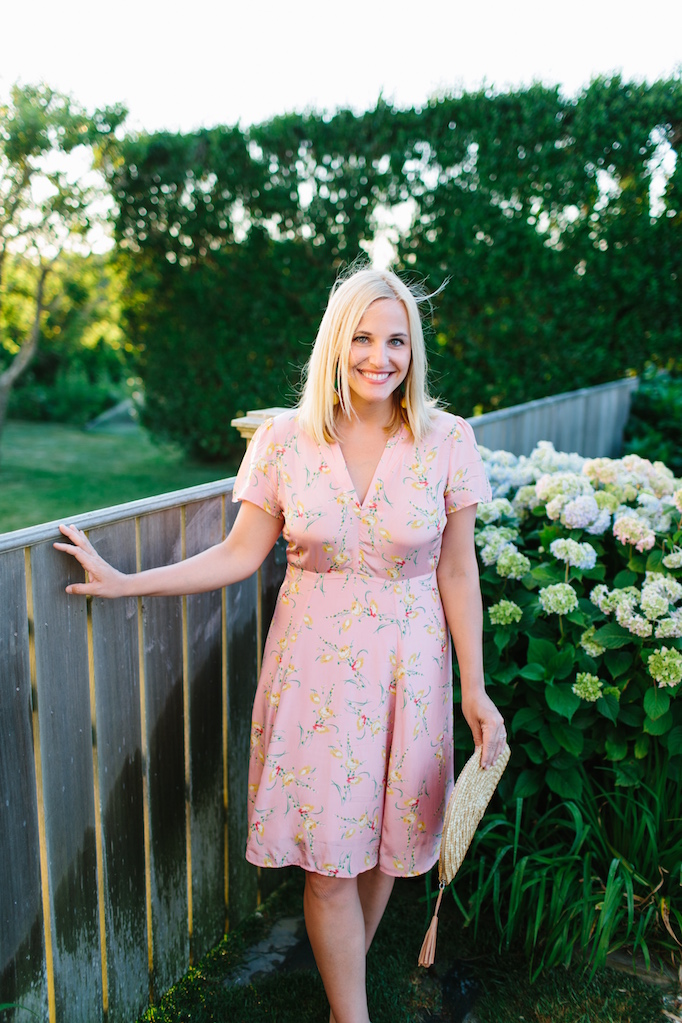 What I’m Wearing: Pink Floral Dress - Look Linger Love