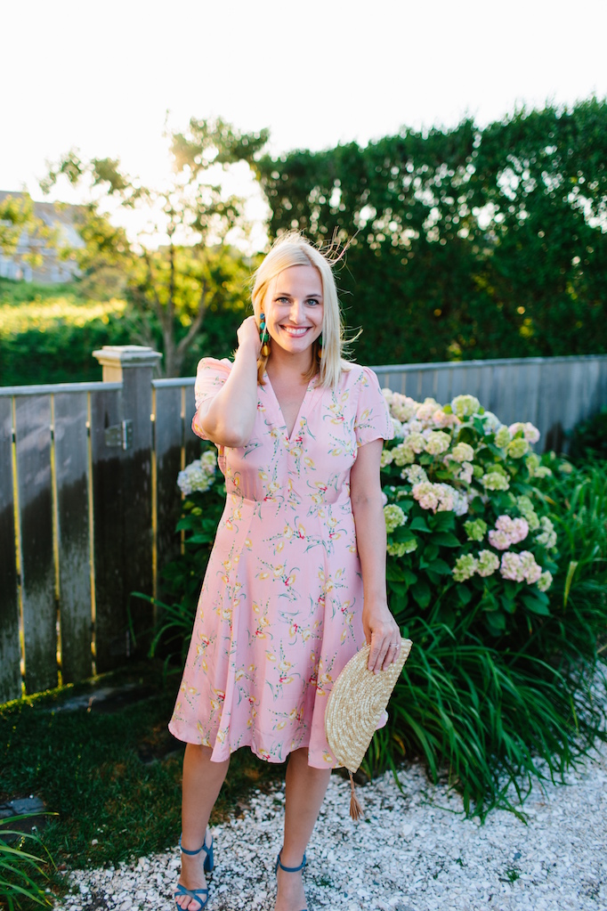 What I’m Wearing: Pink Floral Dress - Look Linger Love