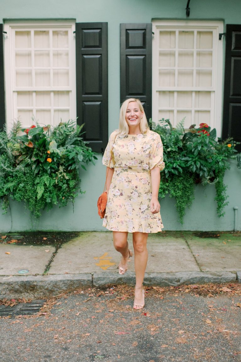 What I’m Wearing: Yellow Floral Dress - Look Linger Love
