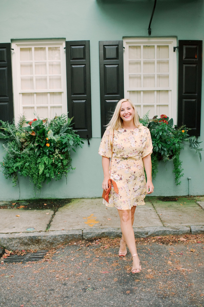 What I’m Wearing: Yellow Floral Dress - Look Linger Love