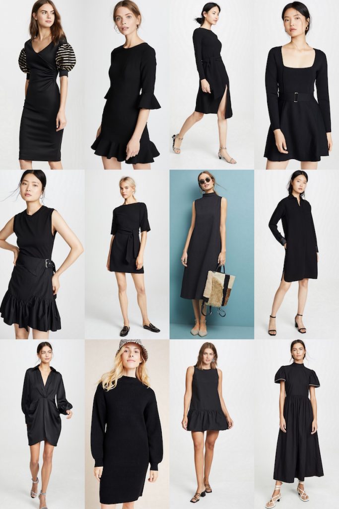 What I’m Wearing: Black Velvet Swing Dress - Look Linger Love