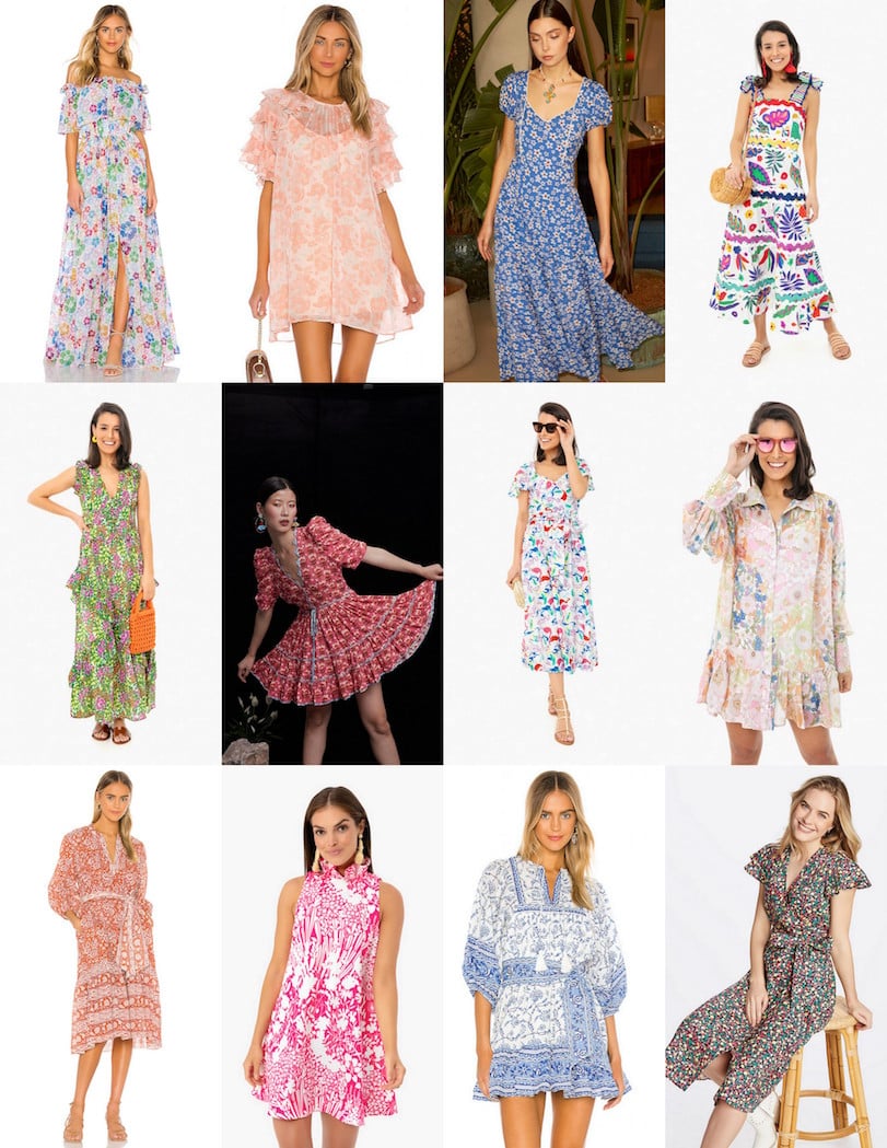 What I’m Wearing: Floral Dresses - Look Linger Love