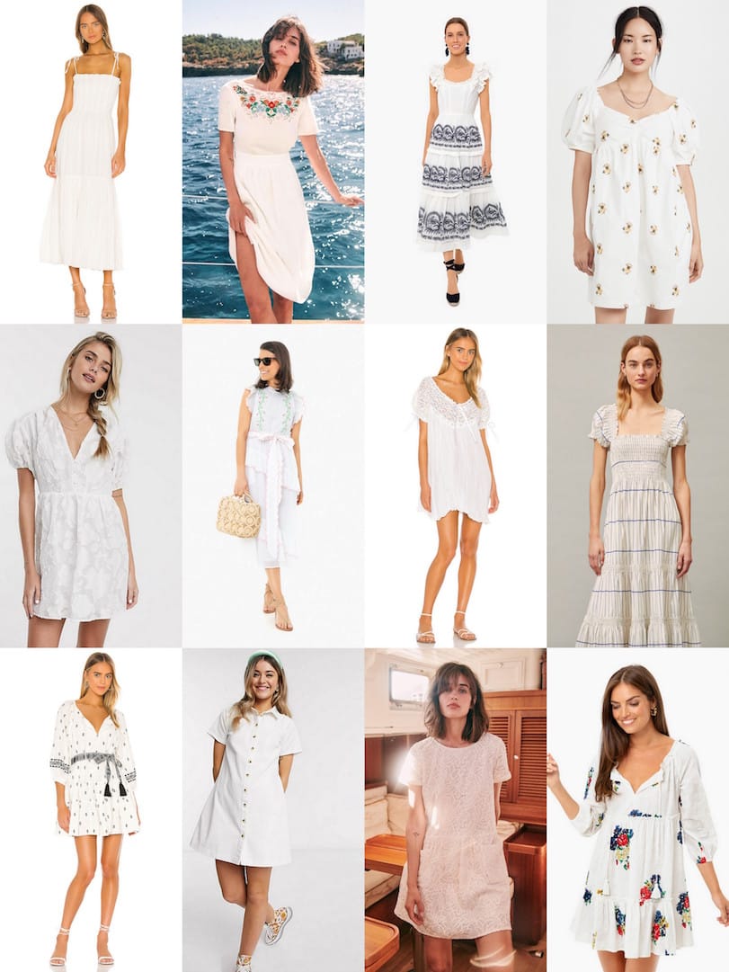 What I'm Wearing: White Dresses - Look Linger Love Look Linger Love